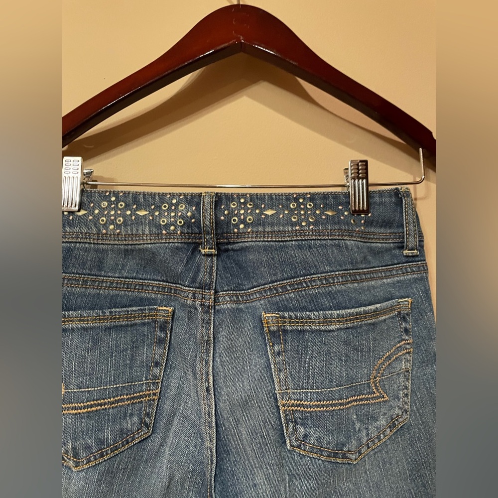 AMERICAN EAGLE - Y2K STUDDED JEANS - Size ) - Picture 3 of 11
